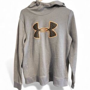 Women’s Under Armour ColdGear Hoodie in Gray